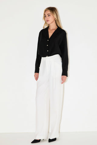 Pearl Button Collared Shirt