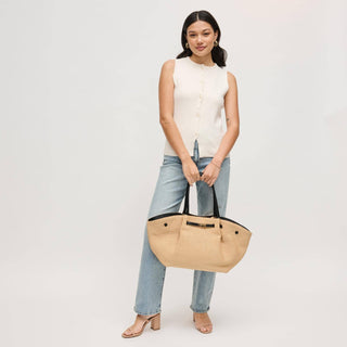 Kaia - Straw Tote