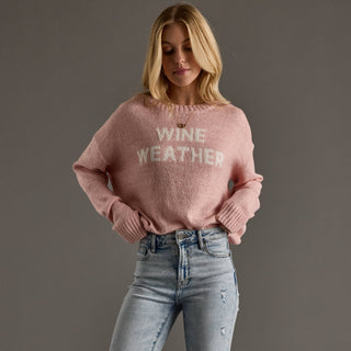 Wine Weather Sweater