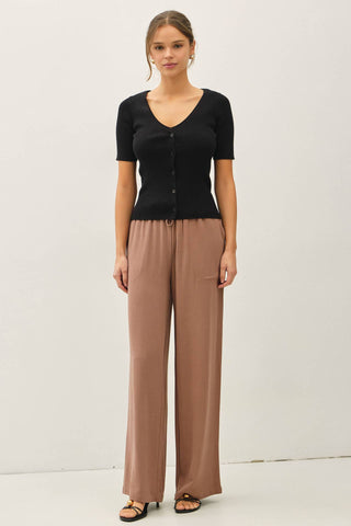 Madison Tank and Cardigan Short Sleeve Sweater Set