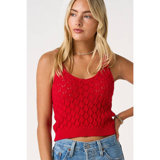 Marlowe Crochet Knit Top