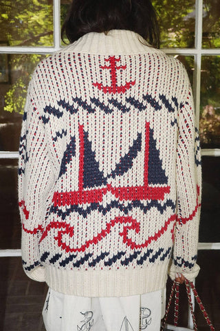 Sail Away With Me Knit Cardigan