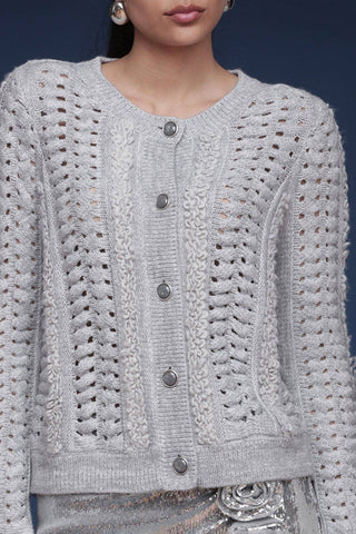 Textured Knit Cardigan