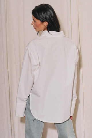 Avery Button Down Cotton Shirt