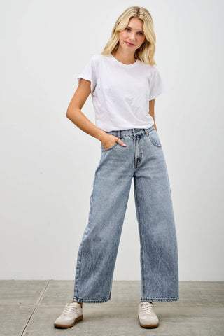 Low Curve High Rise Barrel Jeans