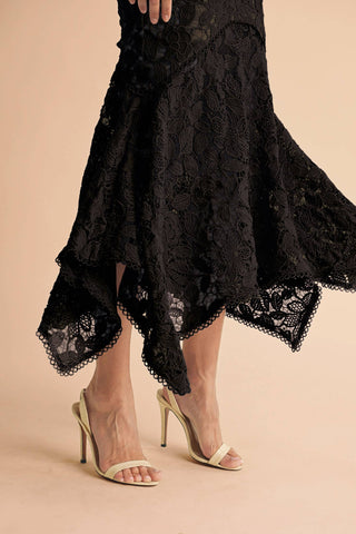 Gramercy Lace Midi Dress