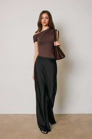 Juliet Asymmetrical Drape Bodysuit
