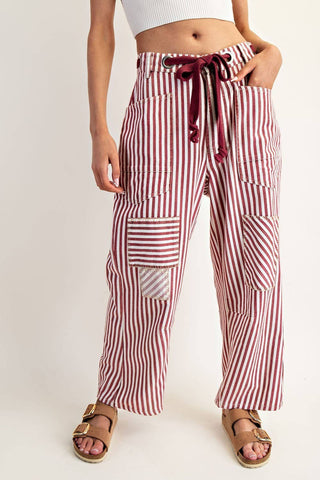 Sienna Stripe Cargo Pants