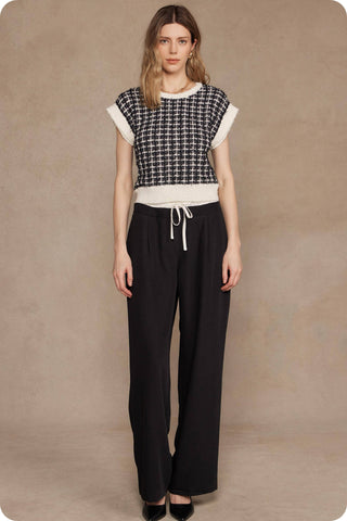 Heirloom Lattice Sweater Top