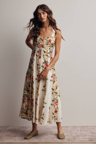 Villa Flora Midi Dress