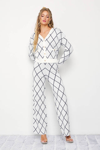 Tribeca Set -  Cardigan And Pants