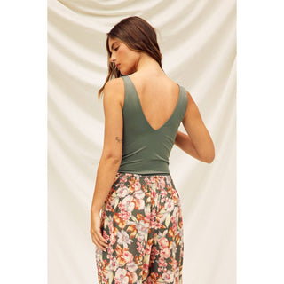 Juliette Double Plunging Bodysuit