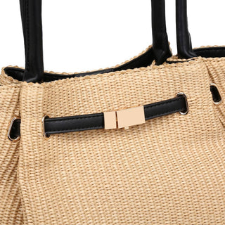 Kaia - Straw Tote