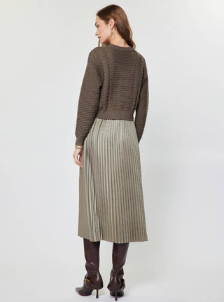 Margaux Sweater & Pleated Dress Set