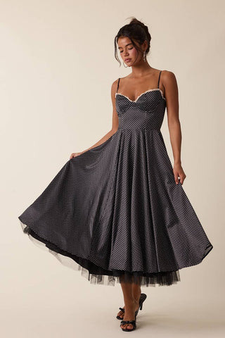 Belle Époque Satin Midi