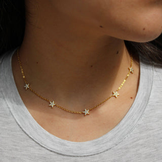 Pave Star Choker