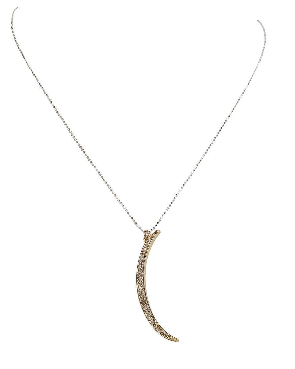 Artemis Mixed Metal Sterling Silver Necklace